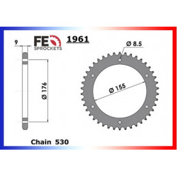 T.509 / 885.SPEED TRIPLE '97/98 18X43 RK530MFO *  (T509 var.501)