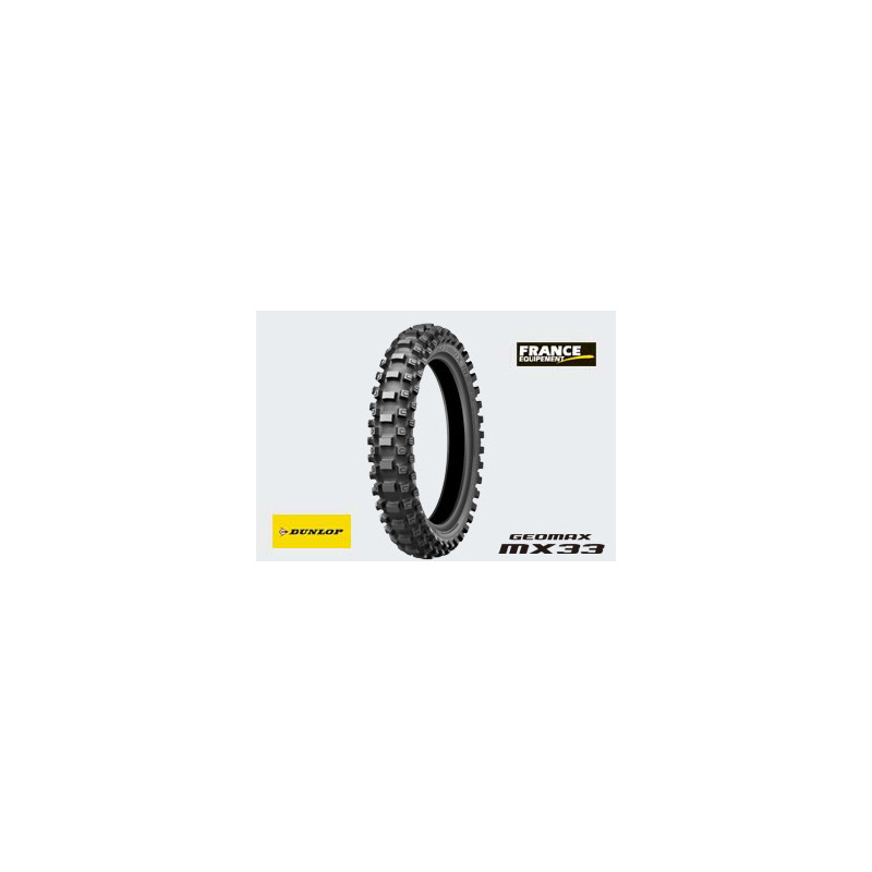 PNEU DUNLOP 110/100-18 64M TT GEOMAX MX33