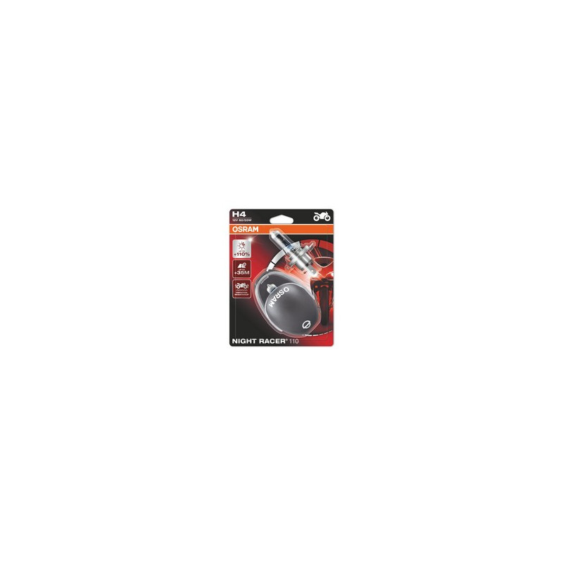 AMPOULE OSRAM H4 +110% NIGHT RACER