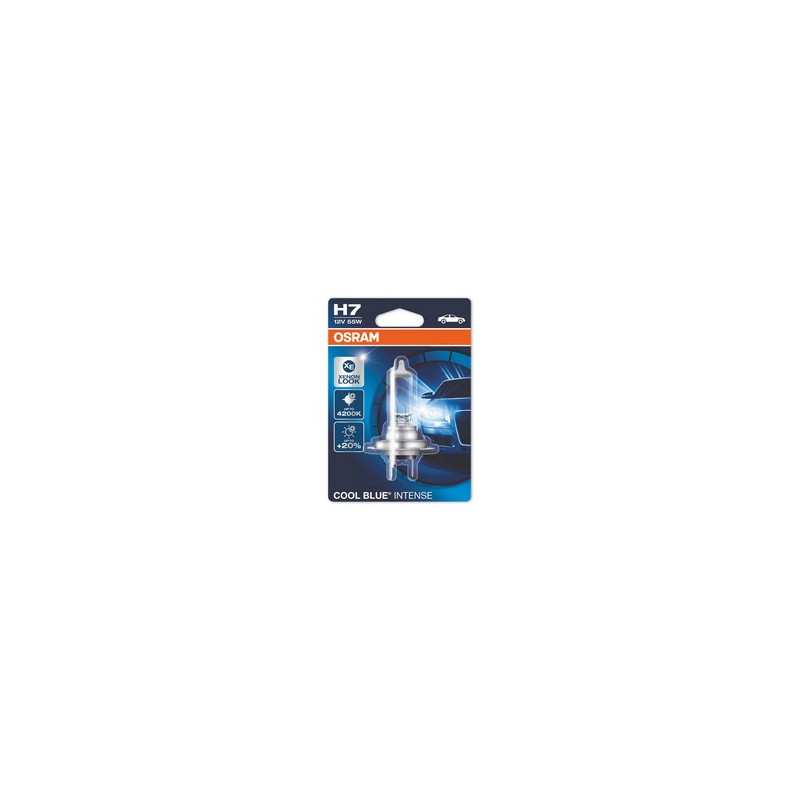 AMPOULE OSRAM H7 COOL BLUE INTENSE +20%