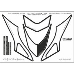 Kit graphique de protection frontale   HYPERMOTARD  2007-2012