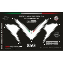 Kit graphique de protection frontale   MULTISTRADA 2013-2014