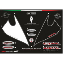 Kit graphique de protection frontale   CBR FACTORY RACING