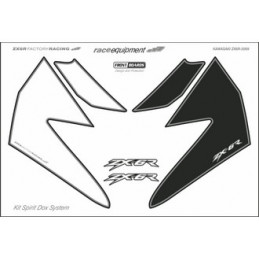 Kit graphique de protection frontale   ZX6R FACTORY RACING