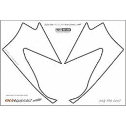 Kit graphique de protection frontale   ZX10R FACTORY RACING