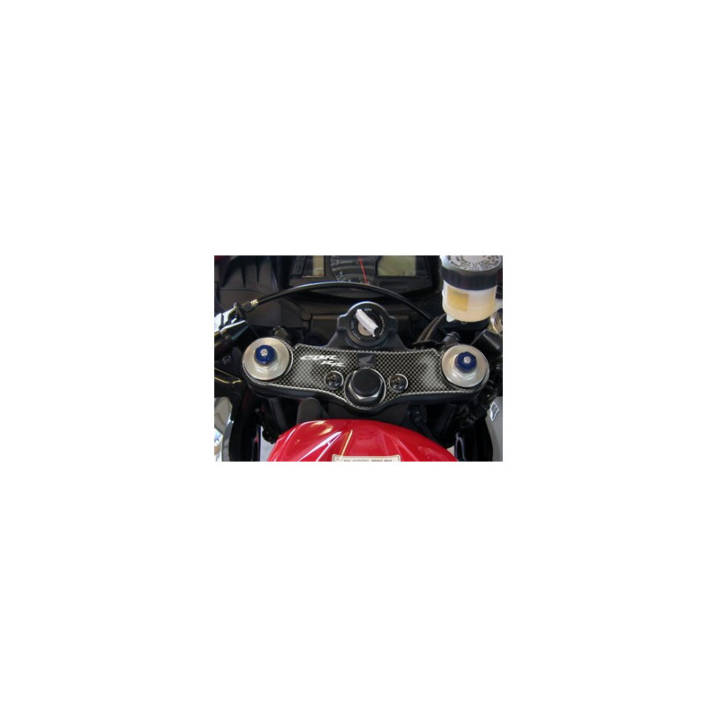 Protège T de fourche "Carbone" pour Honda 600 CBR RR 2007-2015