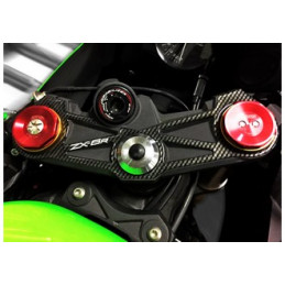 Protège T de fourche "Carbone" pour Kawasaki ZX6R 636 2012-2015