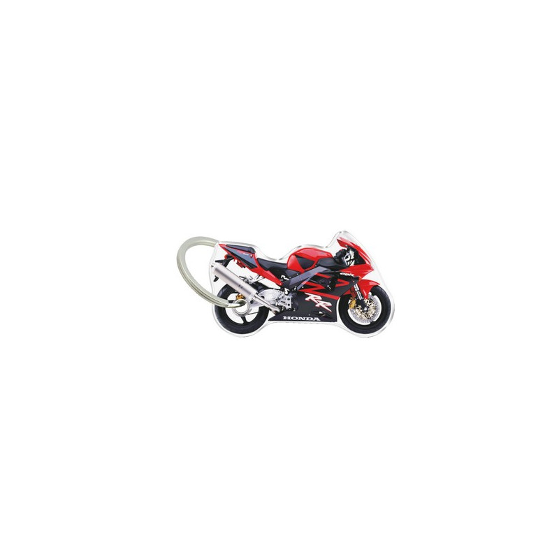 Porte-cléfs en Résine "HONDA CBR 900 2002" Format : 40x40mm