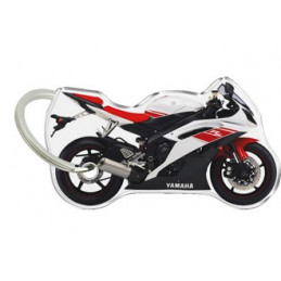 Porte-cléfs en Résine "YAMAHA R6 2008" Format : 40x40mm