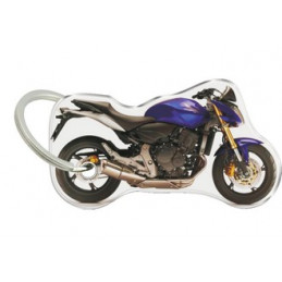 Porte-cléfs en Résine "HONDA HORNET 2008" Format : 40x40mm