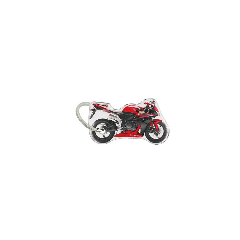 Porte-cléfs en Résine "HONDA CBR 600 2008" Format : 40x40mm