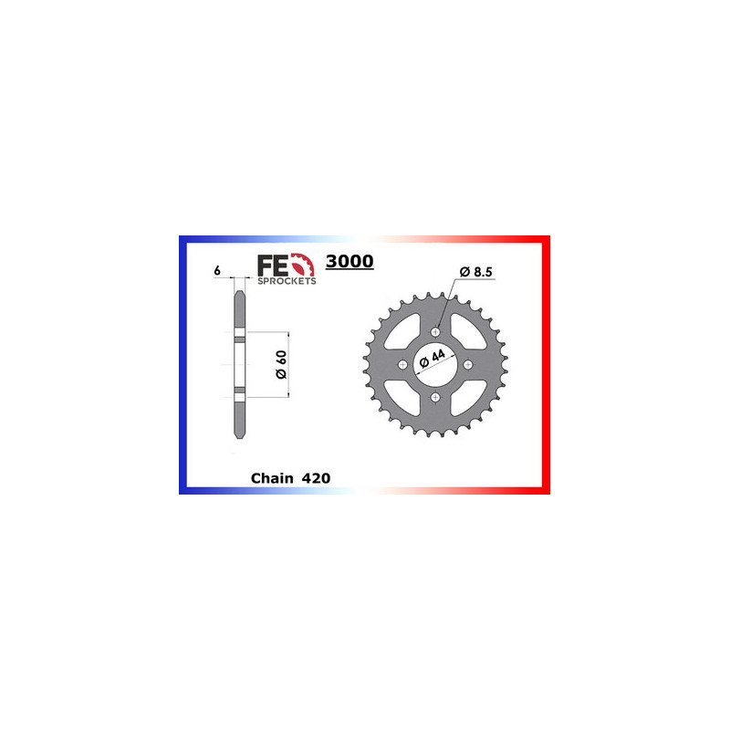 C/A CHAPPY50/82 DT50MX 35 420