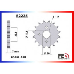 MZ.125.RT '01/04 16X49 RK428MXZ