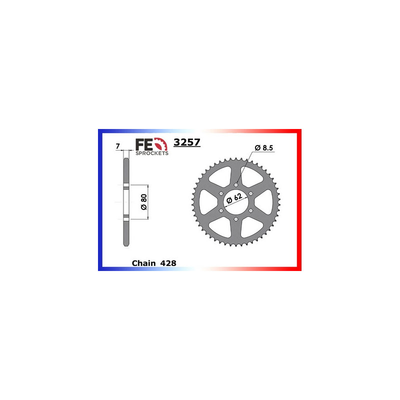 COUR AC TW.125 '98/04  43  428