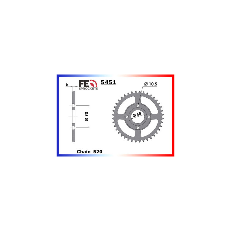 COUR AC MBX125 CM250CC 31 520