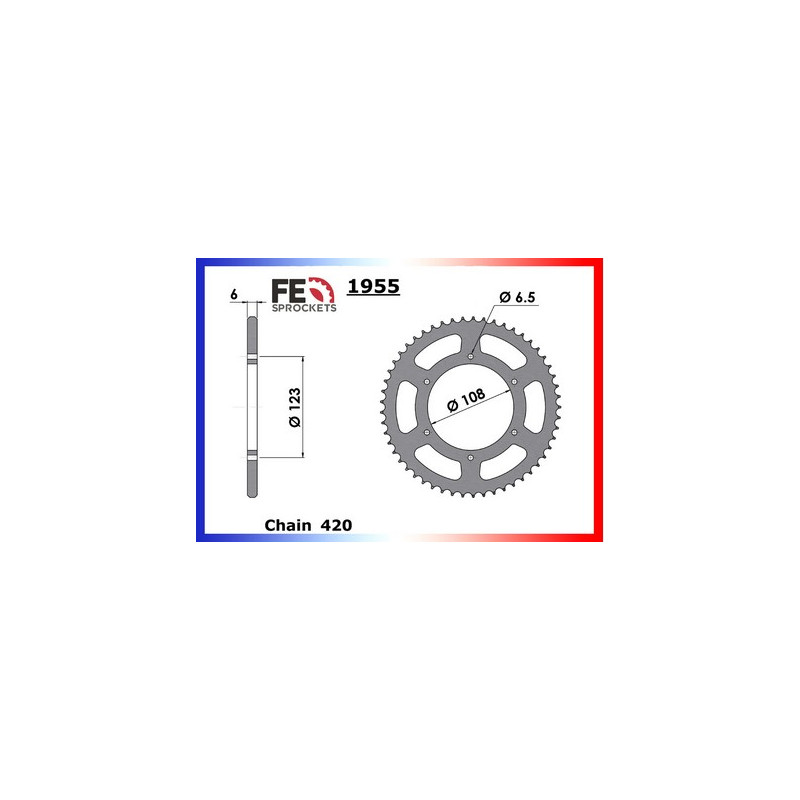 C/A APRILIA RS.50'06/09-RS4'11/12 59  420