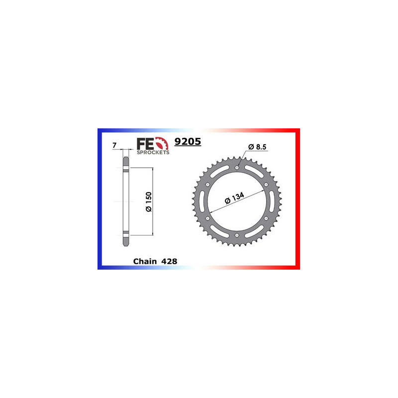 COUR AC KMX125 '86/03 48 428