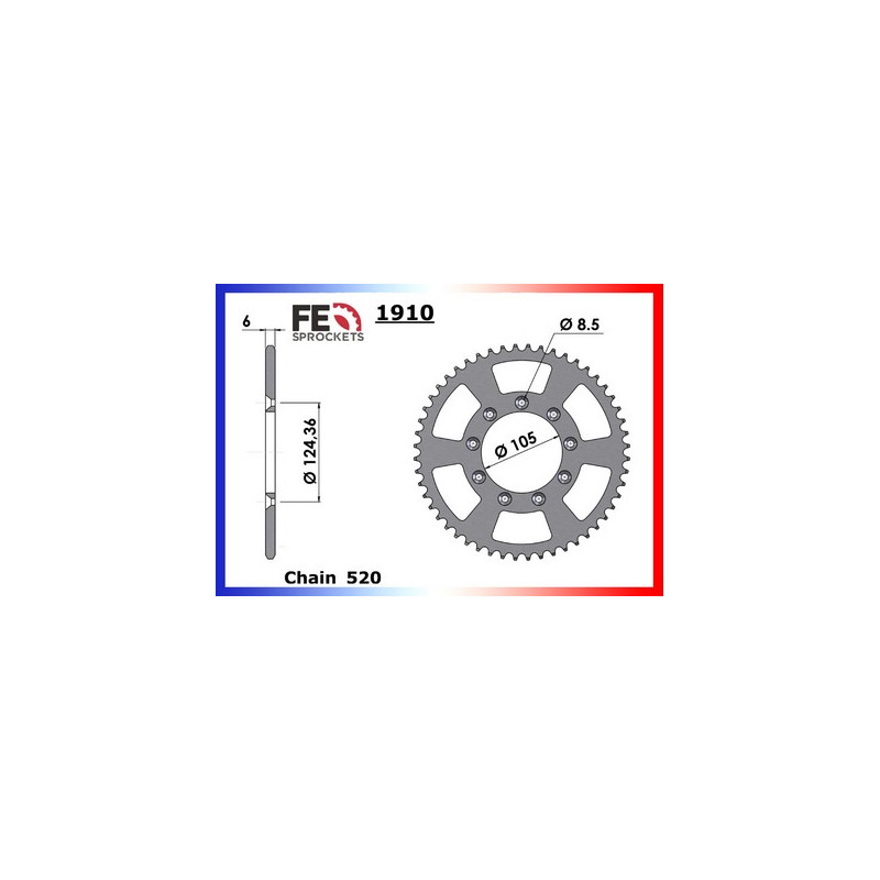 TM.80 '94/95 Grandes Roues 48 520