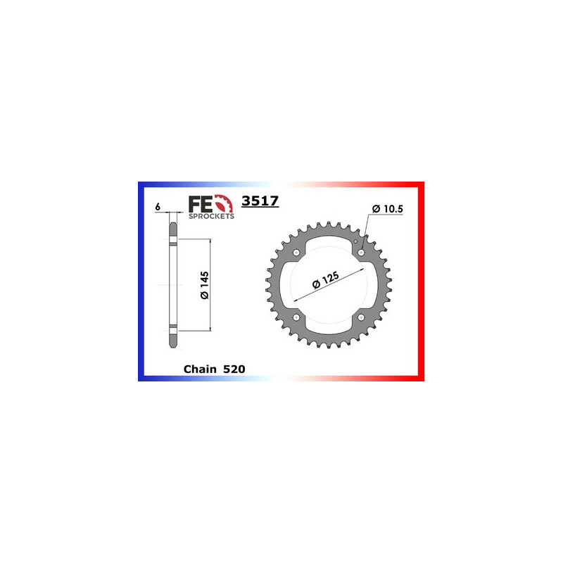 C/ACIER  YFZ.450 '04/09  37   520