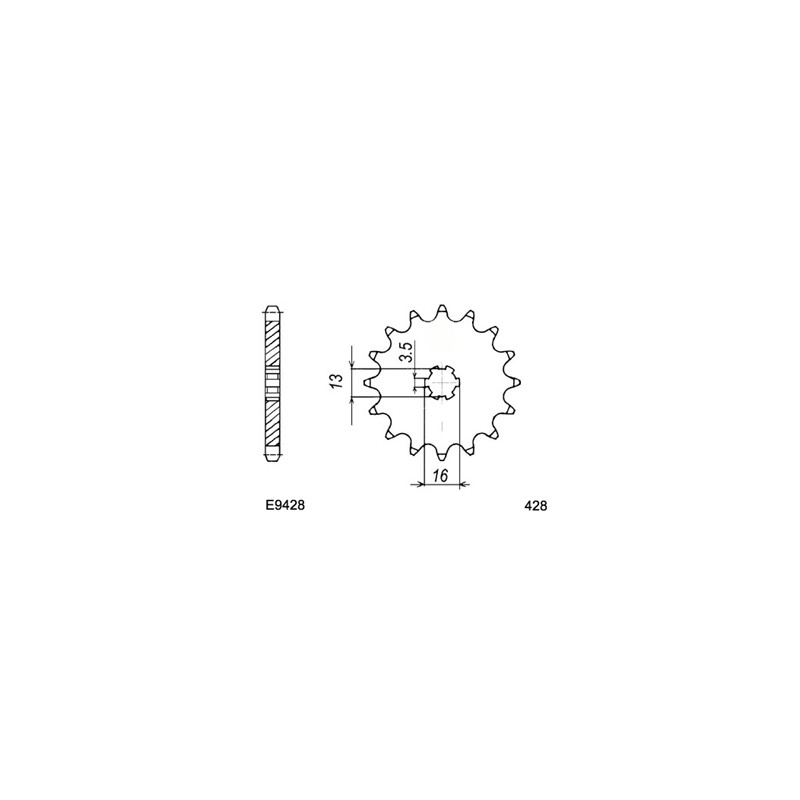 PIG SUZ RM80 P.R.'79/81 15 428