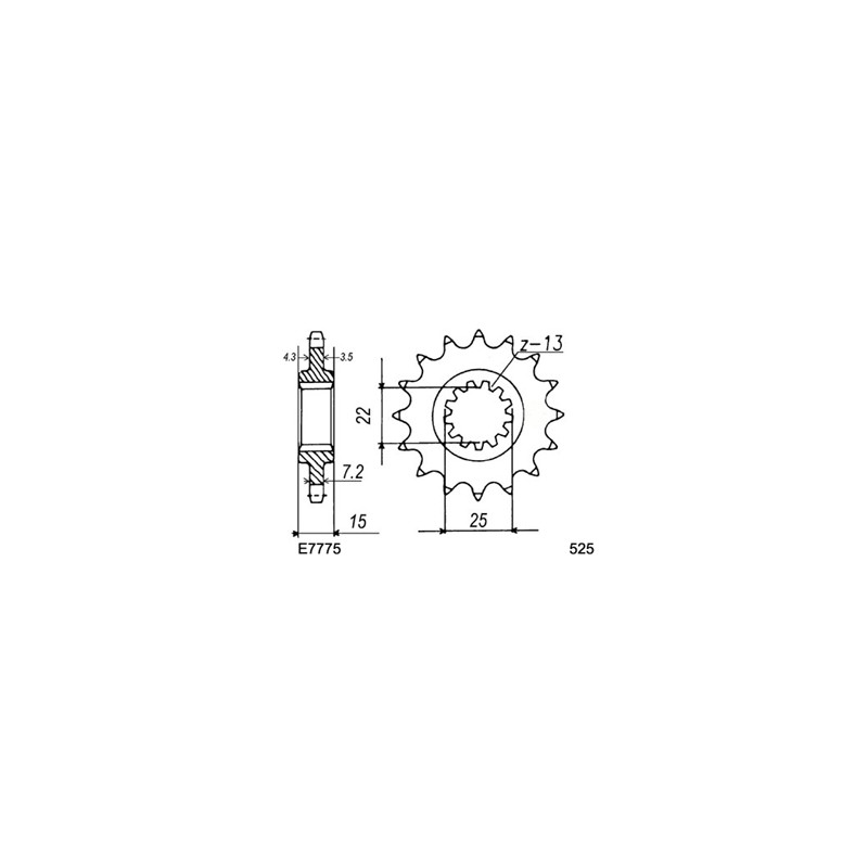 PSB  TRIUMPH  600.TT '00/05  13 525