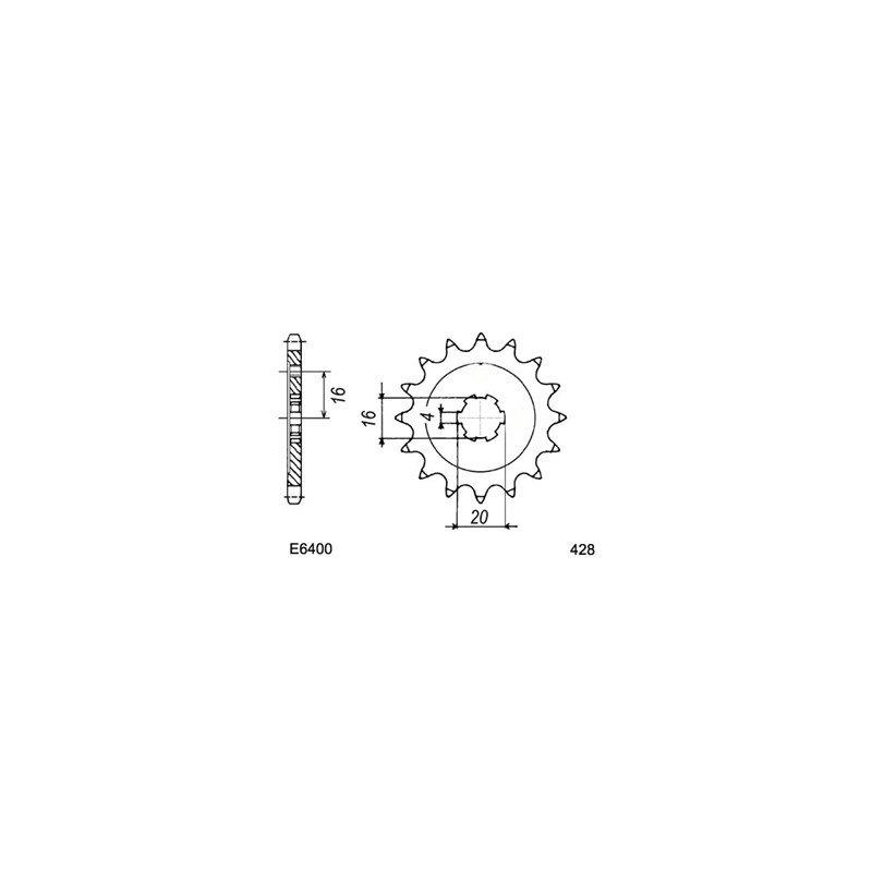 PIG KAWA KX80 '80/00 12 428 LARGE