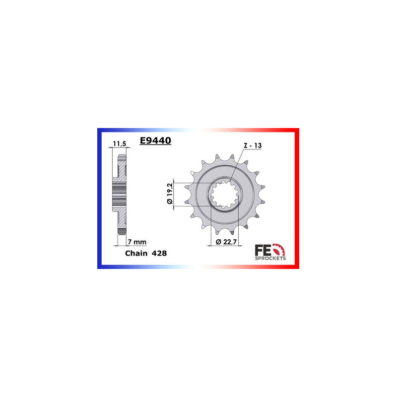 PIG SUZ DR125S '85/09 14 428