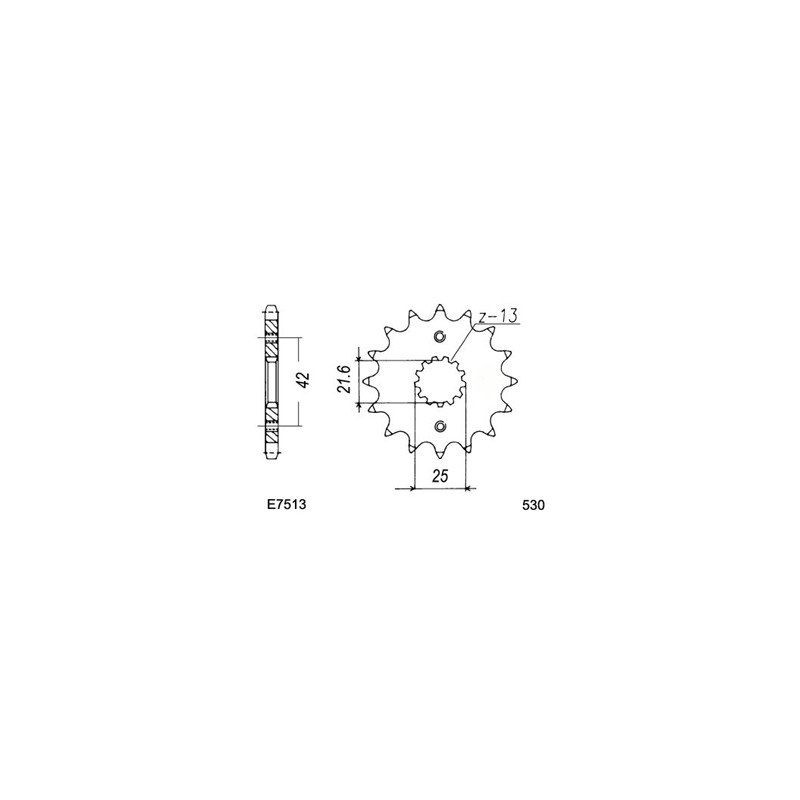 PIG KAWA Z500B1/B2/B3 13 530