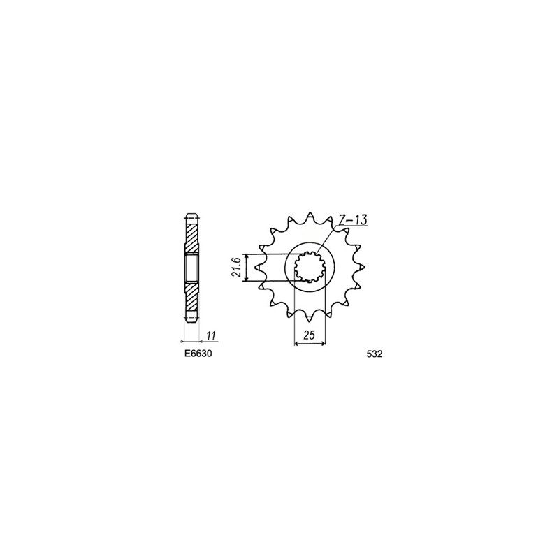 PIG YAM FZ750R '89 15 532