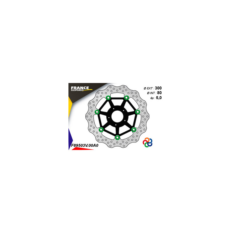 Disque de frein Gamme Essentiel FE.FL89503V / Oeillets Couleurs