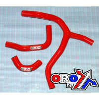 KIT DURITE CRF450R 13-14 ROUGE, RADIATEUR SILICONE ROUGE, IROD 010066