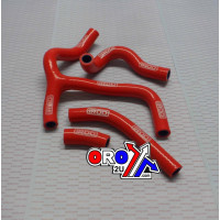 KIT DURITES CRF450R 2015-16 ROUGE, RADIATEUR SILICONE ROUGE, IROD